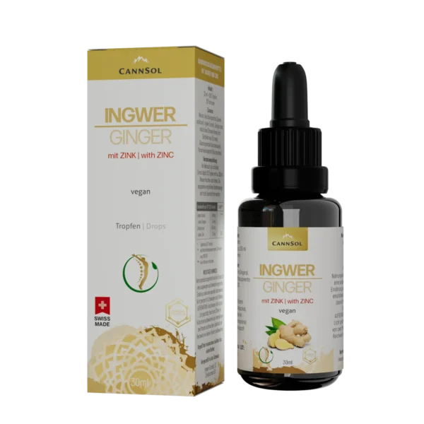 CannSol Ingwer-Zink - Immunsystem und Verdauung